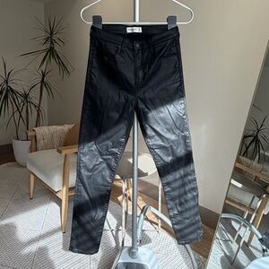 Women’s | Abercrombie Faux Leather Super Skinny High Rise Pants | 28R